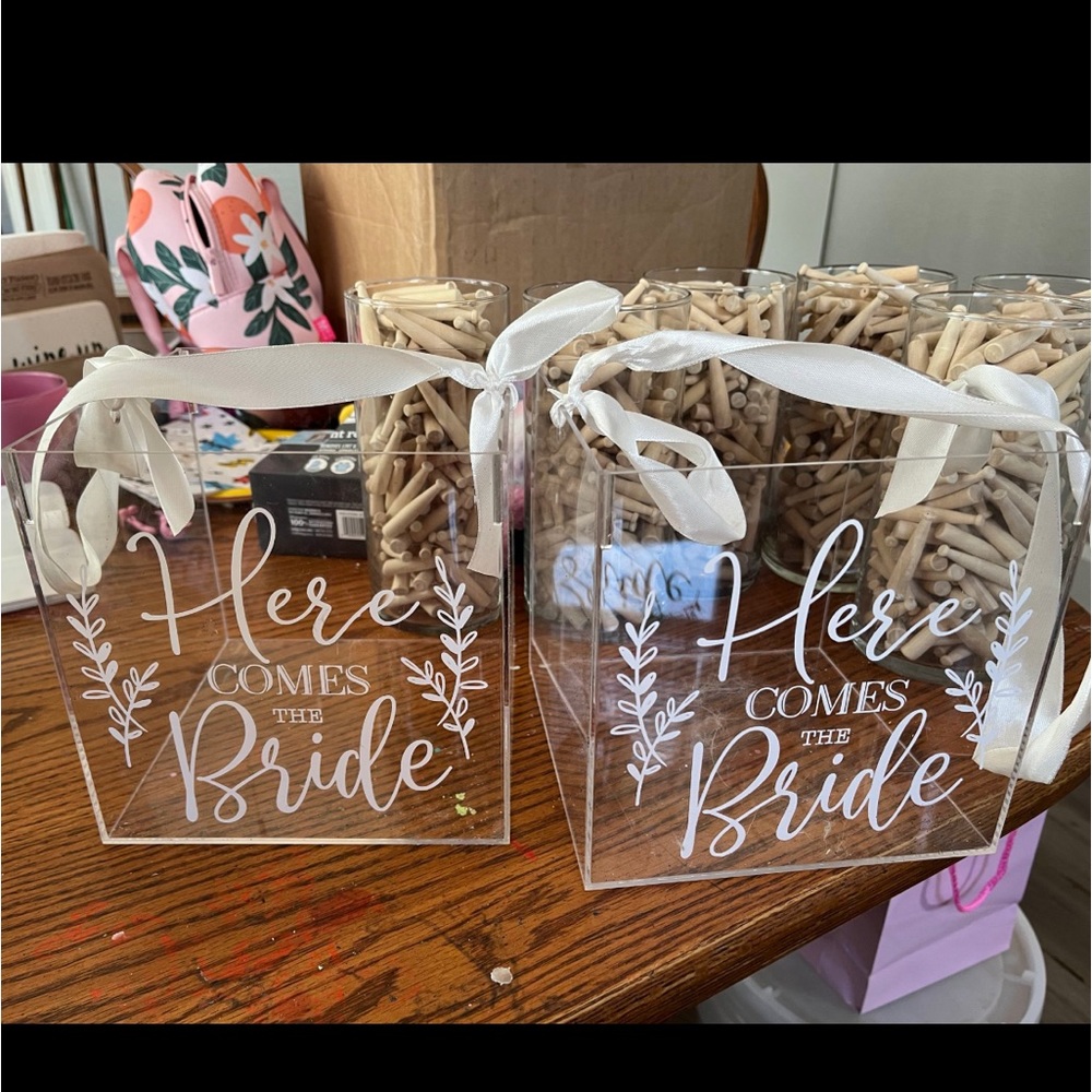 2 flower girl “baskets”